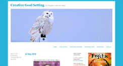 Desktop Screenshot of creativegoalsetting.com